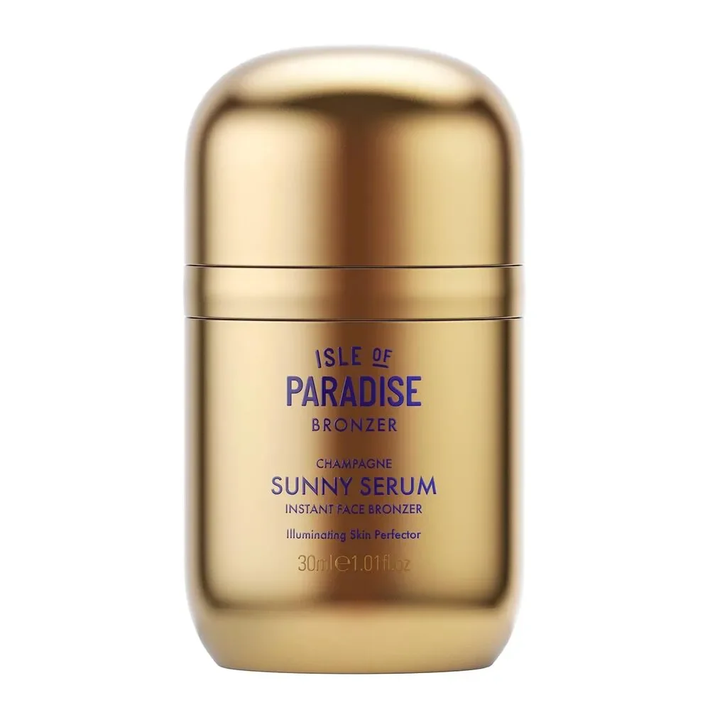 Isle of Paradise Sunny Serum Bronzing Serum, Face Bronzer with Niacinamide